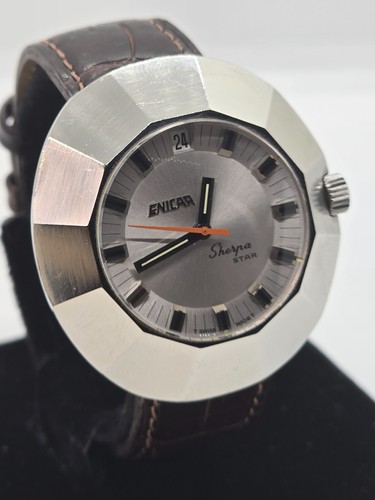 Rare Vintage Enicar Sherpa Star Watch - Automatic - Picture 3 of 8