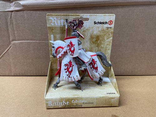 Schleich 70046 Tournament Knight, dragon Miniature Figure on Horse