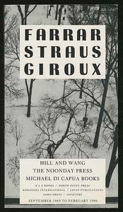 farrar giroux straus 1989 1990 february september edition