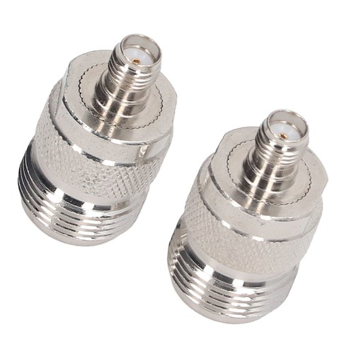 2Pcs N To SMA Adapter RF Coaxial Coax Cable Connector N Female To SMA Female - Zdjęcie 7 z 12