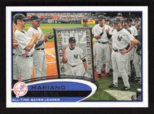 2012 Topps #109 Mariano Rivera New York Yankees