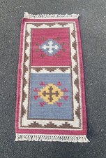 Hand-woven Kilim 100% Wool Area Rug 1?9 X 3?4