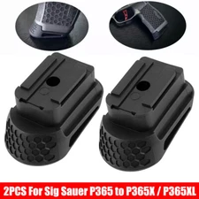 2x Pinky Extension Adapter For Sig Sauer P365 to P365X / P365XL 10 rd magazines