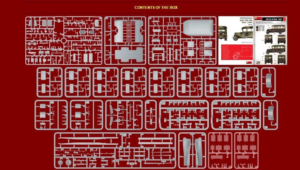 MiniArt GAZ-03-30 Bus Modellbausatz 1:35 – Detailgetreuer Plastikbausatz Mit Photoätzteilen Für Dioramen