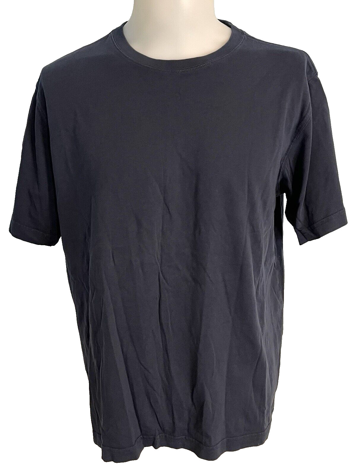 Lands' End Black  Short Sleeve 