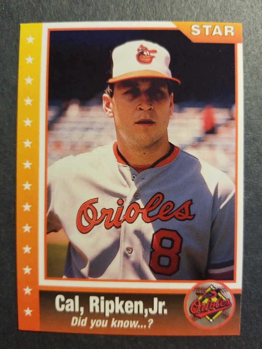 Cal Ripken Jr Baltimore Orioles Star #1 Baseball Card | eBay