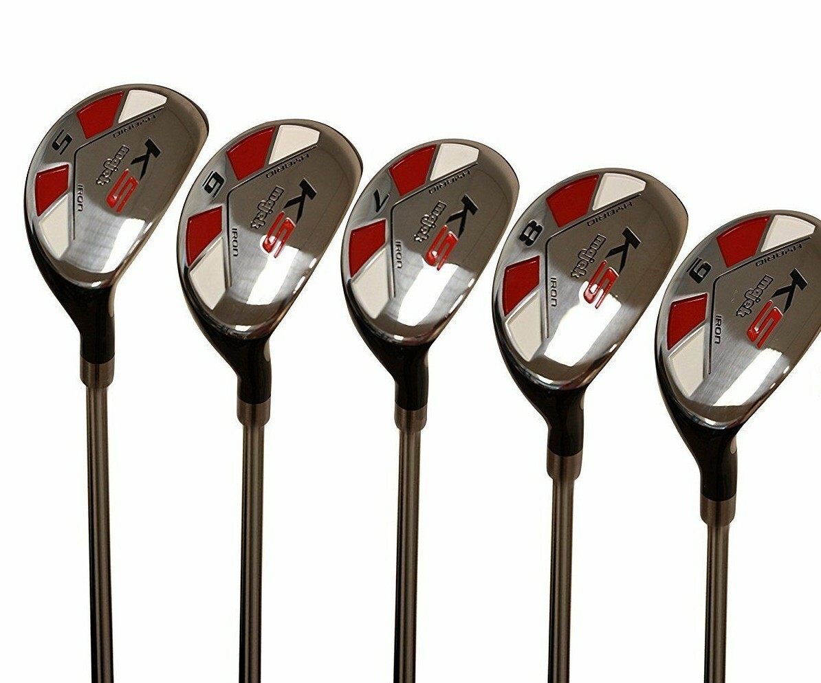 Mens Majek Golf All Hybrid Partial Set 5 6 7 8 9 Senior 