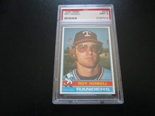 ROY HOWELL 1976 TOPPS ROOKIE BASEBALL CARD # 279 GRADED PSA 9 MINT. rookie card picture