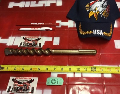 HILTI BIT SDS MAX 1'' X 12-1/2'' PREOWNED, FREE EXTRAS, GERMANY, FAST SHIPPING
