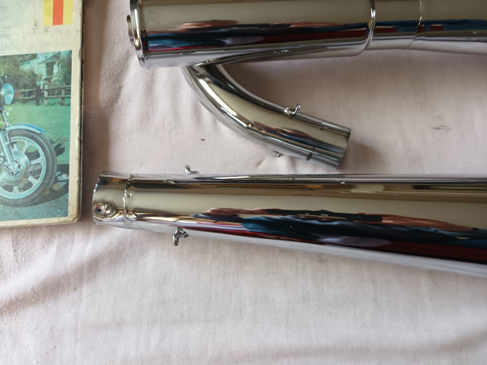 yamaha rd 400 c allspeed / gibson expansion exhausts , and carb jets to