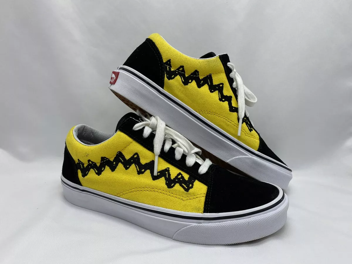 X Peanuts Charlie Good Grief Skate Shoes Mens 6 | eBay