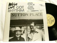 RALPH SUTTON & EDDIE MILLER We've Got Rhythm Live LP