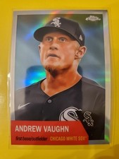 2022 Topps Chrome Platinum Anniversary Refractor #16 Andrew Vaughn - White Sox m