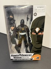 Power Rangers Lightning Collection Ninja Black Ranger Action Figure 2021 NIB