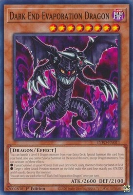 Yu-Gi-Oh! Dark End Evaporation Dragon Common INFO-EN011 NM
