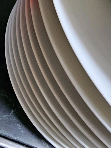J.L Coquet Limoges Hemisphere White Charger Plate 12.25” Porcelain Made in Franc - Picture 5 of 9
