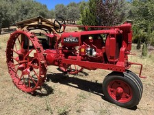 McCormick-Deering FARMALL F14 CRANK STEEL WHEEL ANTIQUE TRACTOR! REBUILT ENGINE
