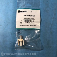 Panduit NK35MSCIW NetKey 3.5MM Stereo Coupler Module FNFP