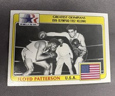 1983 Topps Greatest Olympians #77 Floyd Patterson USA Boxing Trading Card
