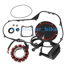 Stator Coil+Regulator Rectifier+Gasket For Ha...