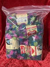 Red Heart Yarn Pomp-a-Doodle 5 Skeins 3.5oz Wild Flower