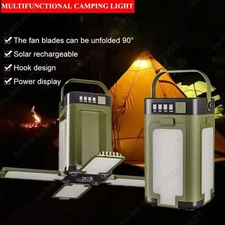 Multifunctional Solar LED Light for Outdoor Hook Tent Emergency Camping Lantern