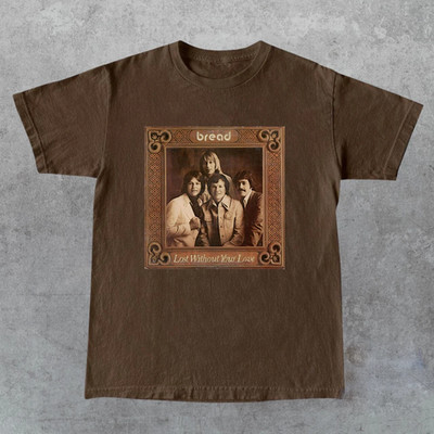 Bread band Lost Without Your Love Album Cotton T Shirt Full Size S-5XL QA1972