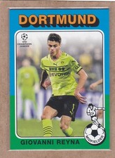 Giovanni Reyna 2022 Topps UEFA CL Flagship Soccer #75-08 Borussia Dortmund