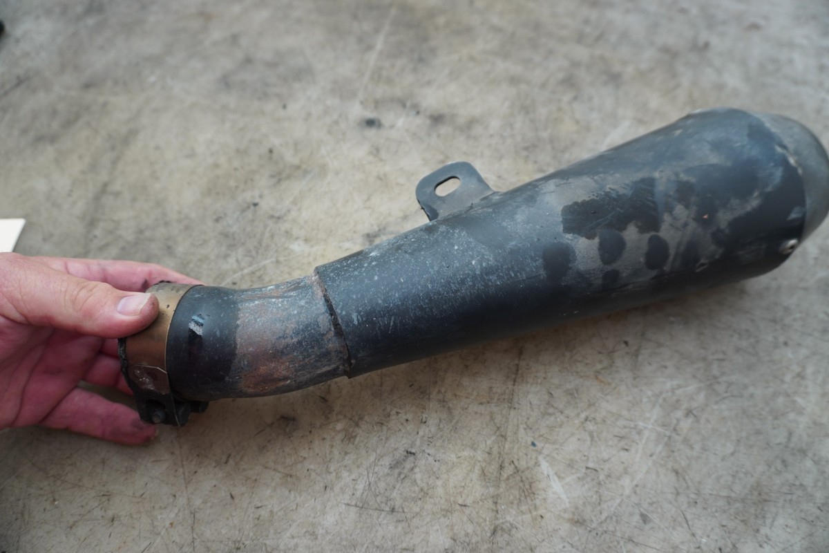 05 KAWASAKI ZX10R ZX 10 M4 EXHAUST MUFFLER SLIPON E E-691 | eBay