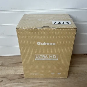 Gaimoo GM200 portatif LCD Projecteur Ultra HD: Gamme dynamique élevée: Blanc