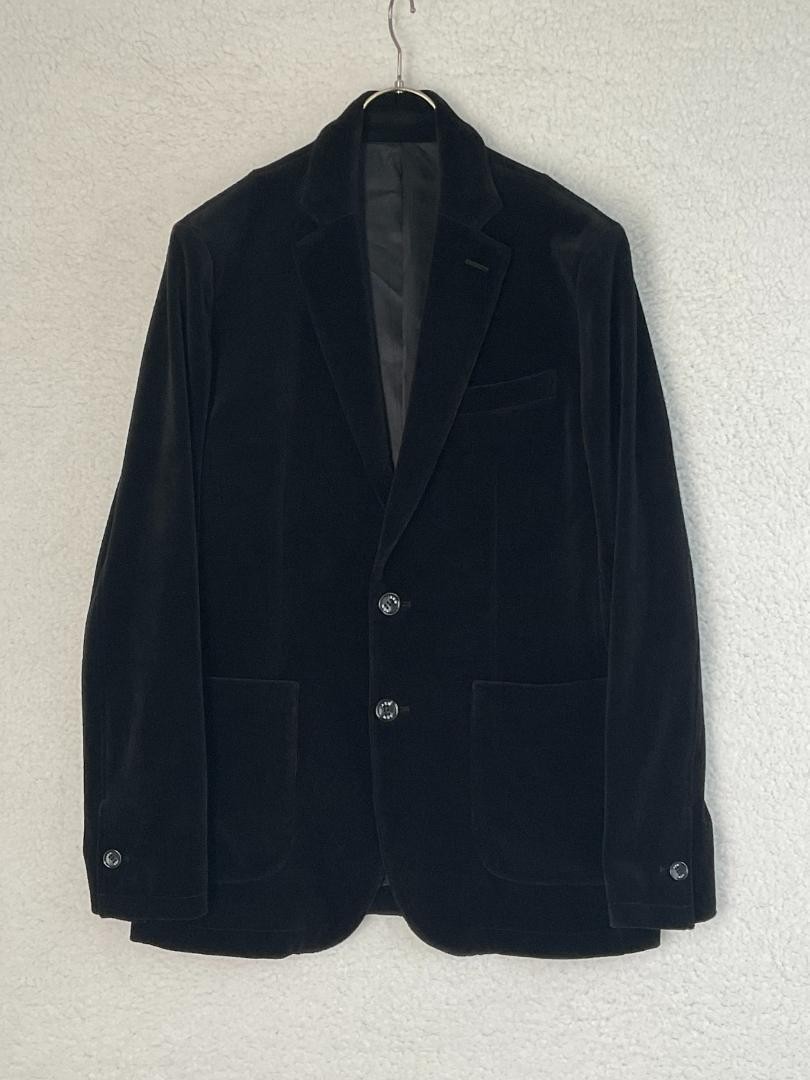 【未使用品】AKM SWING EASY JACKET サイズL Akm Swing Easy Jacket L Heavy Velour Black Men's Coat Soft