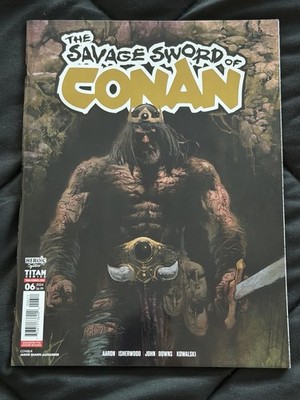 Savage Sword of Conan, The (3rd Series) #6A | NEW | Titan | Jason Aaron Magazine