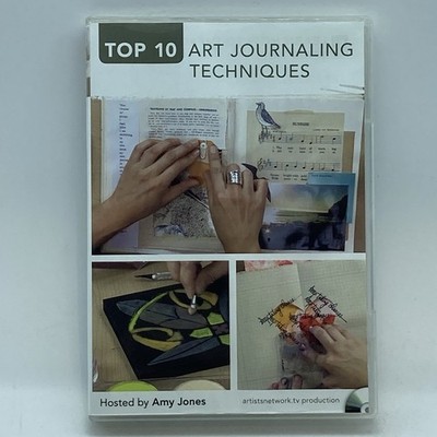 Top 10 Art Journaling Techniques DVD 2015 Mixed Media Craft Painting Scrapbook