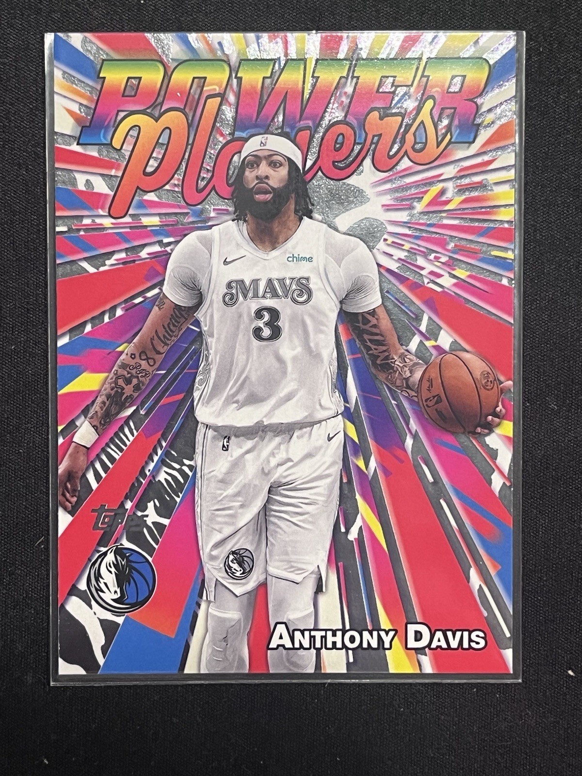2025-26 Topps - Power Players Anthony Davis #PP-13 Dallas Mavericks
