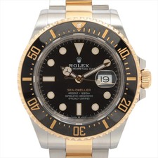 Rolex Rolex Sea-Dweller 126603 SS×YG SS×YG AT black dial
