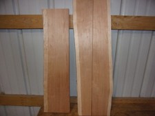 3 PC CHERRY BOARDS WOOD KILN DRIED 15/16" THICK LOT G46G FLAT LIVE EDGE