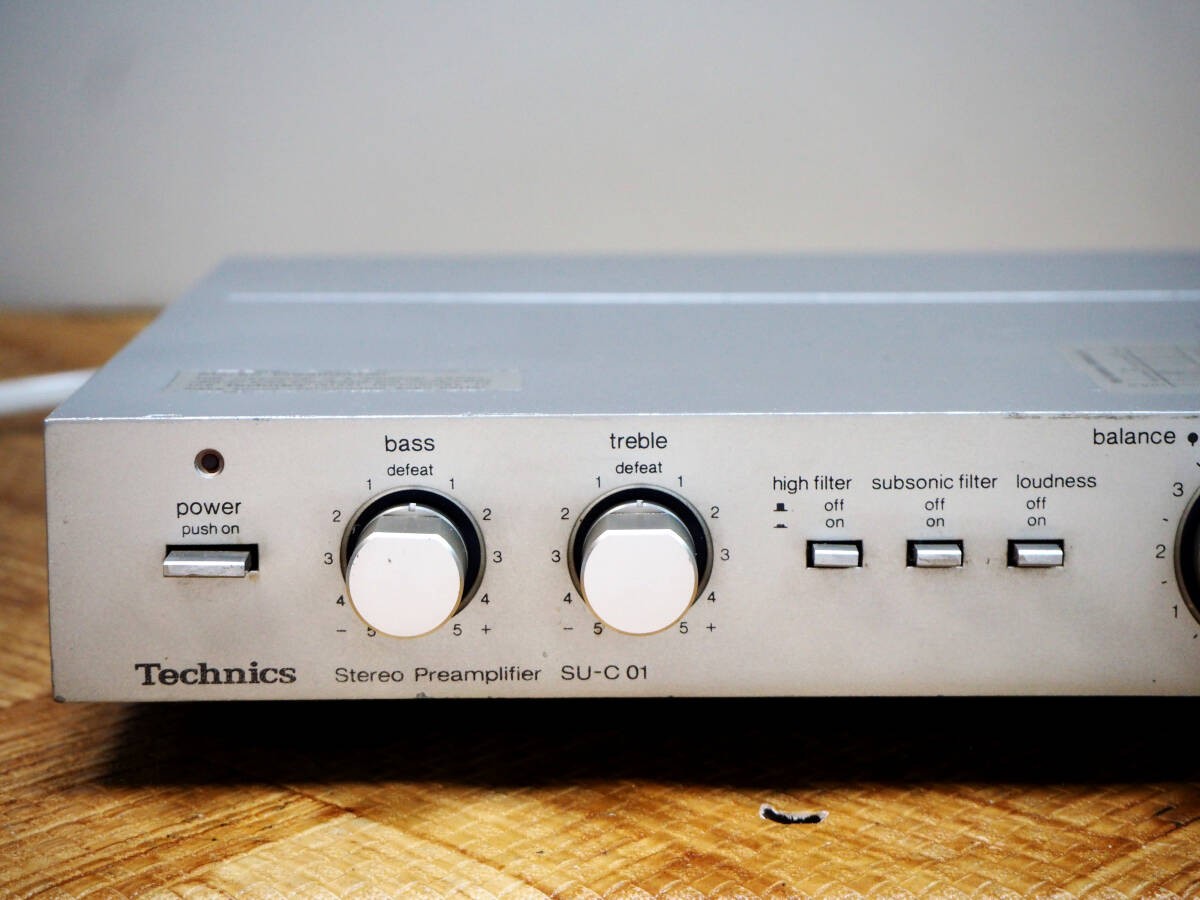 Technics SU-C01 Stereo Preamplifier for sale online | eBay
