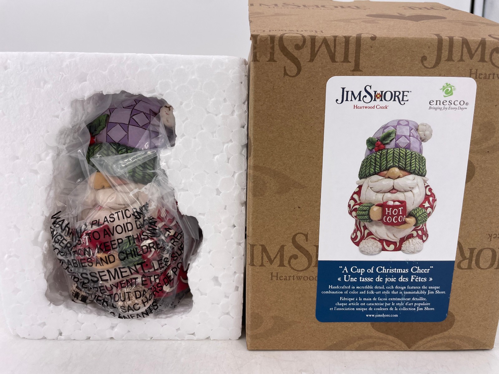 Enesco Jim Shore -  Hot Chocolate Gnome Figurine  #6015473