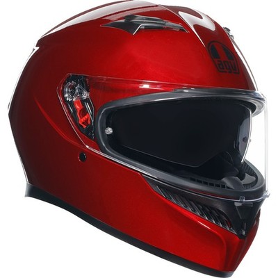 AGV K3 Mono Helmet, Red, Adventure Touring, Dual-Sport