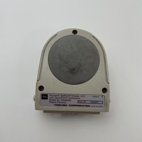 Toshiba PA2805U QuickPort mouse portatile satellite Microsoft Ballpoint v2.0 - Foto 5 di 8