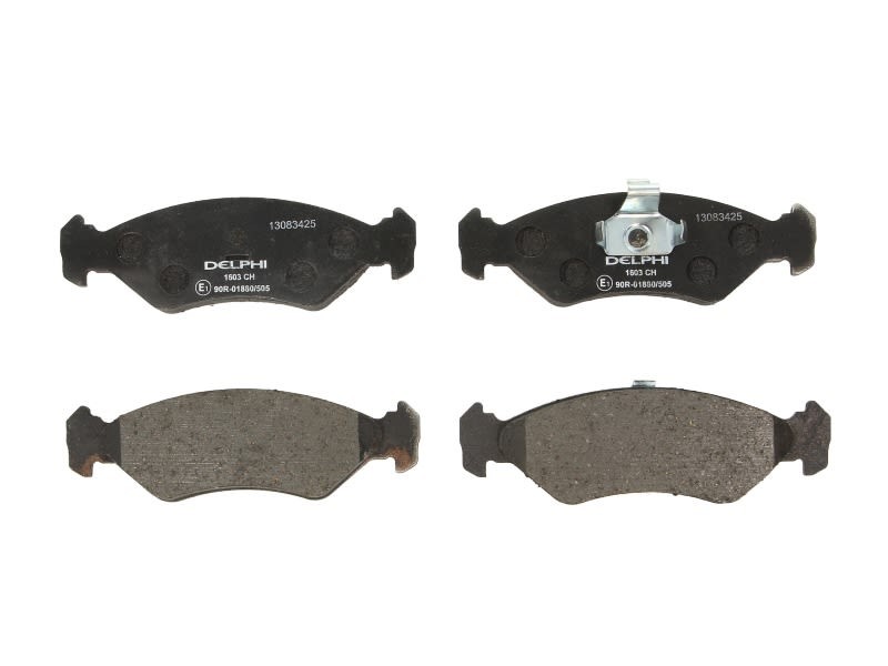 Plaquettes de frein DELPHI LP1603 idéales pour la conduite urbaine quotidienne