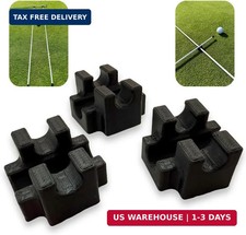 Golf Alignment Stick Clips 3 Pack - Upgraded New Version - More Flexible Mor