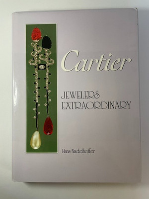 Cartier Jewelers Extraordinary Hans Nadelhoffer 1984 Abrams Hardcover Book