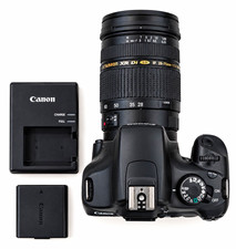 Canon EOS Rebel T3 12.2MP DSLR w/ Tamron 28-75mm f/2.8 Lens Battery