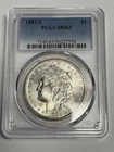 1882-S PCGS MS63 Morgan Silver Dollar, U.S. $1 Coin Mint State BU