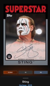 Sting Card | eBay