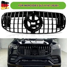 Kühlergrill Panamericana GT OPTIK für Mercedes GLS X167 W167 SCHWARZ GLÄZEND DHL Kühlergrill Panamericana GT OPTIK für Mercedes GLS X167 W167 SCHWARZ GLÄZEND DHL