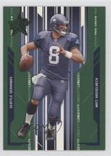 2005 Leaf Rookies & Stars Longevity Parallel True Green /200 Matt Hasselbeck 0q3