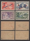 French India #177,178,180,181 Mint Never Hinged – VFNH