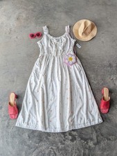 Old Navy Fit and Flare Sleeveless Midi Dress in Multifloral large NWT